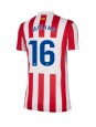 Billige Atletico Madrid Nahuel Molina #16 Hjemmedrakt Dame 2025-26 Kortermet